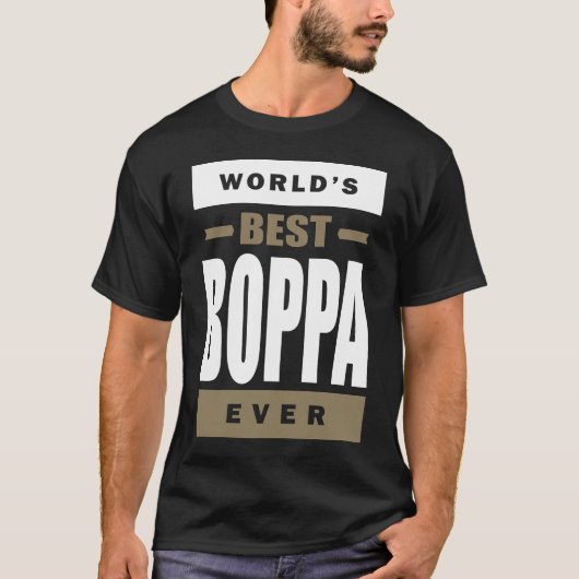 Best Boppa Ever T-shirt (Voorkant)