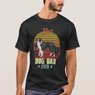 Best Border Collie Pap Ever Dad Gifts Hondenliefhe T-shirt