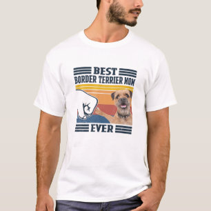 Best Border Terrier Mam ooit Moederdag T-shirt