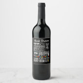 Best Boss Appreciation Gift Wine Label Custom Wijn Etiket (Voorkant)