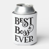 Best Boss Ever Blikjeskoeler (Blikje Voorkant)