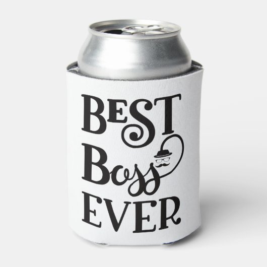 Best Boss Ever Blikjeskoeler (Blikje Voorkant)