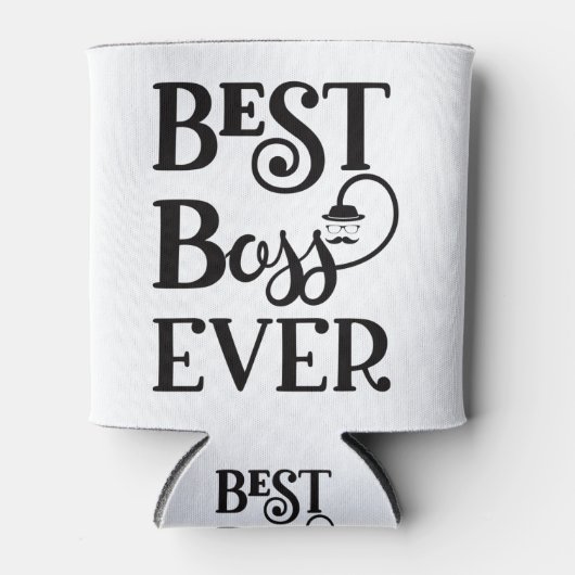 Best Boss Ever Blikjeskoeler (Voorkant)