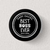 Best Boss Ever Button (Voorkant)