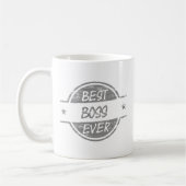 Best Boss Ever Grey Koffiemok (Links)