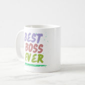 Best Boss Ever Koffiemok (Voorkant links)