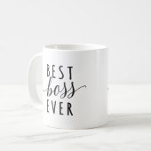 Best Boss Ever-mok Koffiemok (Voorkant links)