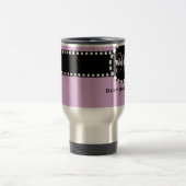 Best BOSS Ever Monogram en Custom Name PAARS Reisbeker (Center)