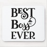 Best Boss Ever Muismat