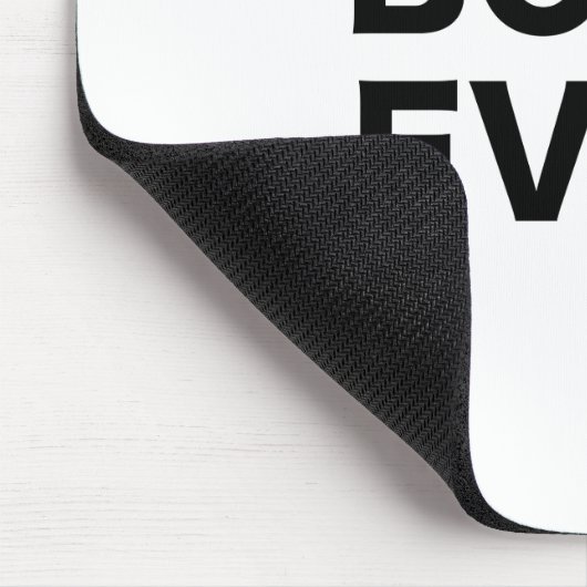 Best Boss Ever Muismat (Hoek)