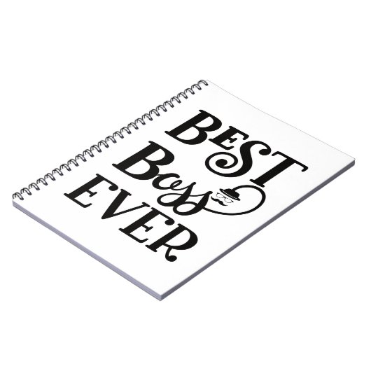 Best Boss Ever Notitieboek (Linkerzijde)
