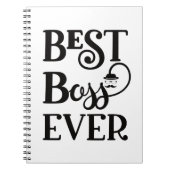 Best Boss Ever Notitieboek (Voorkant)