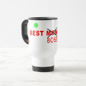 Best Boss Ever Reisbeker (Voorkant links)