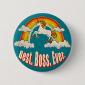 Best Boss Ever Ronde Button 5,7 Cm (Voorkant)