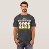 Best Boss Ever World's Greatest Boss A004 T-shirt (Voorkant volledig)