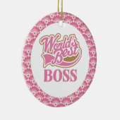 Best Boss Gift Ornament ter wereld (Rechts)