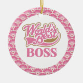 Best Boss Gift Ornament ter wereld (Voorkant)