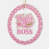 Best Boss Gift Ornament ter wereld (Links)