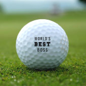Best Boss ter wereld Golfballen