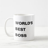 Best Boss ter wereld Koffiemok (Links)