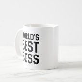Best Boss ter wereld Koffiemok (Voorkant links)