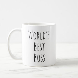 Best Boss ter wereld Koffiemok