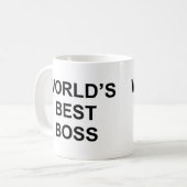Best Boss ter wereld Koffiemok (Voorkant links)