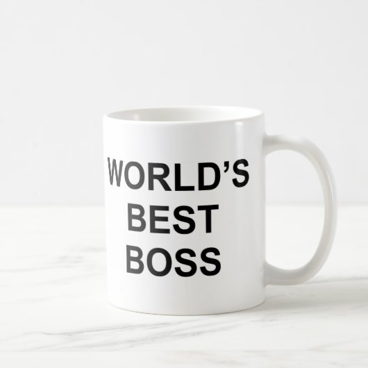 Best Boss ter wereld Koffiemok (Rechts)