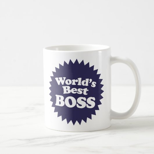 Best Boss ter wereld Koffiemok (Rechts)