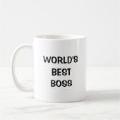 Best Boss ter wereld Koffiemok (Links)