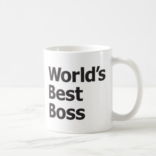 Best Boss ter wereld Koffiemok (Rechts)