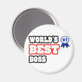 Best Boss ter wereld Magneet (Voorkant / Achterkant)
