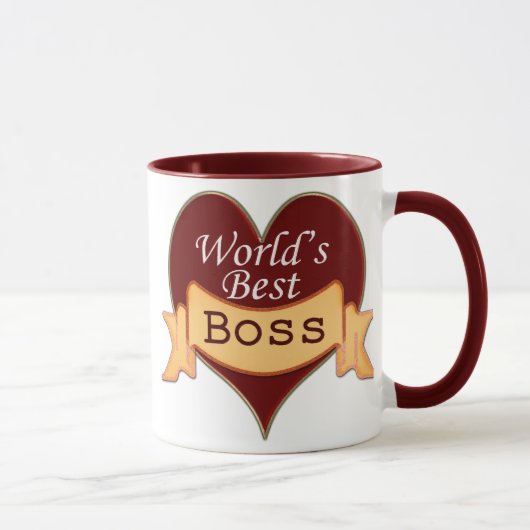 Best Boss ter wereld Mok (Rechts)