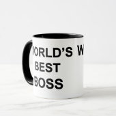 Best Boss ter wereld Mok (Voorkant links)