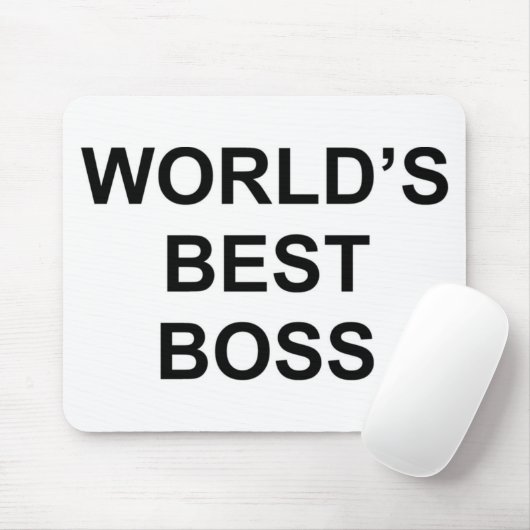 Best Boss ter wereld Muismat (Met muis)