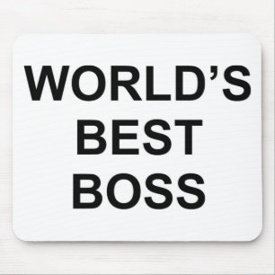 Best Boss ter wereld Muismat