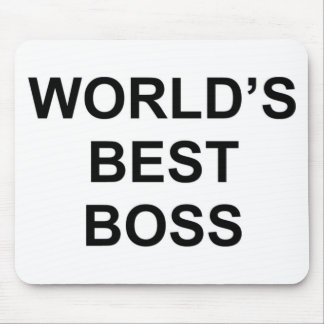 Best Boss ter wereld Muismat