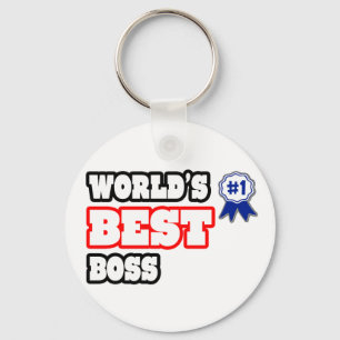 Best Boss ter wereld Sleutelhanger