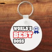 Best Boss ter wereld Sleutelhanger (Voorkant)