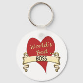 Best Boss ter wereld Sleutelhanger (Voorkant)