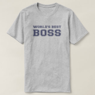 Best Boss ter wereld T-shirt