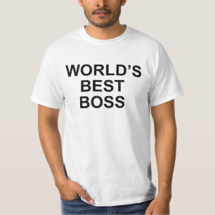Best Boss ter wereld T-shirt