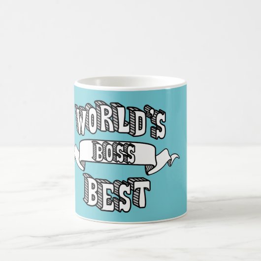 Best Boss Typography Text Mok (Center)