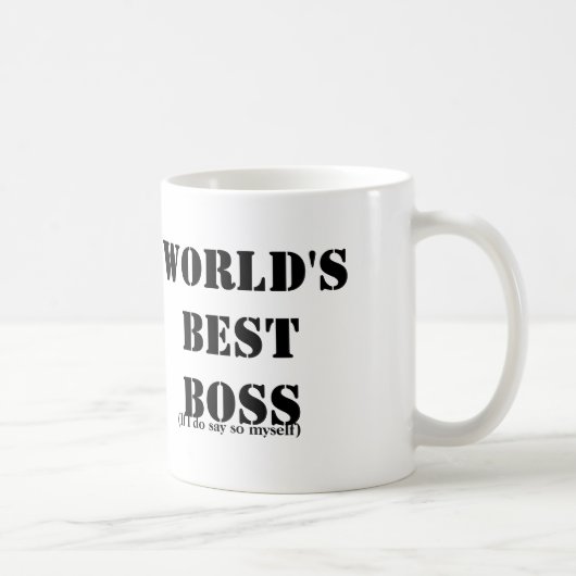 Best Boss, zelfstandig Koffiemok (Rechts)