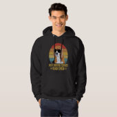 Best Boston Terrier Dad Ever Funny For Dog Caretak Hoodie (Voorkant volledig)