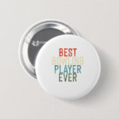 Best Bowling Player Bowlers Skittles Sport Gift Ronde Button 5,7 Cm (Voorkant /achterkant)