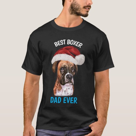 Best Boxer Dad Ever T-Shirt (Voorkant)