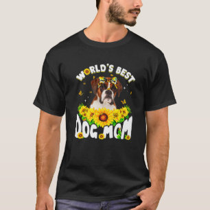 Best Boxer Dog Mam Funny Moederdag ter wereld T-shirt