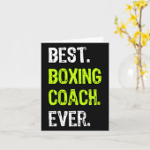 Best boxing Coach ooit Kaart (Gele Bloem)