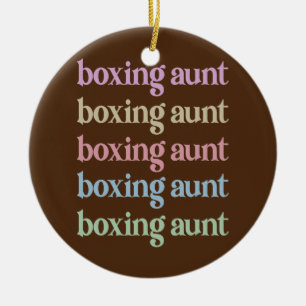 Best boxing tante Boxing tante Keramisch Ornament